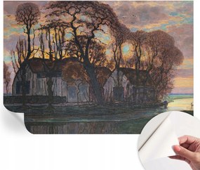 Modern öntapadós fotótapéta falra Esti tájkép 208x146 cm