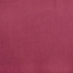 3 személyes bordó bársony kanapé díszpárnákkal 180 cm