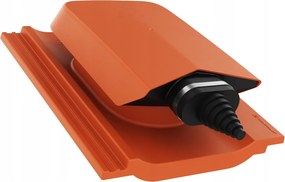 Napelemes Tetőcserép Creaton Kioto Piros Planar