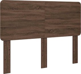 vidaXL Fejtámla Barna Tölgy 160 cm Faanyag