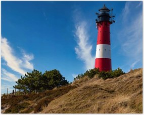 Poszterek 50x40 Világítótorony Tájkép