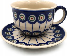 Csészealjjal 200 ml Kerámia Boleszláv ajándék