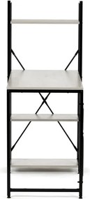 Íróasztal 100x48 cm, MDF, fehérített tölgy, GD-512 WT