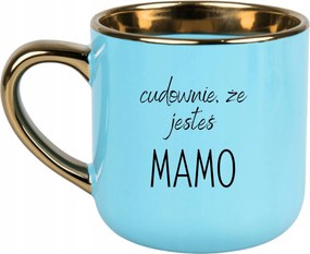 Bögre Kék 400ml Ajándék Vicces Anyák Napja Csodálatos, Hogy Anya Vagy