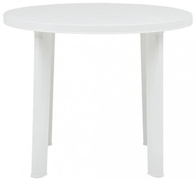 fehér műanyag kerti asztal 89 cm