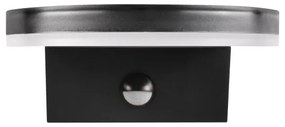 LED Kültéri fali lámpa érzékelővel TESA LED/10W/230V IP54 fekete