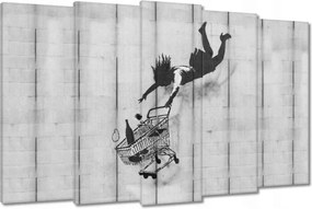Festmények 150x95 Banksy kosár