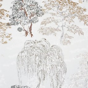 Arthouse Signature 1 Oriental Garden barna-fehér fa mintás papír tapéta – 909605