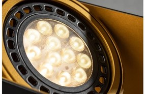 Lámpa Mennyezeti lámpatest Verso,4212,AC220-240V, 50/60 Hz, IP 20,2*Gu10,ES111, dupla, fekete/arany