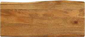 vidaXL tömör mangófa természetes élű asztallap 80 x 40 x 3,8 cm