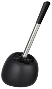 Polaris fekete kerámia WC-kefe - Wenko