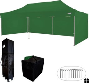 Esküvői sátor 4x8m - Zöld