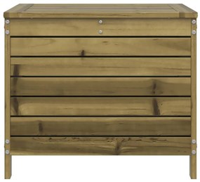 impregnált fenyőfa kerti lábtartó 62 x 63,5 x 53,5 cm