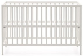 Fehér bükkfa babaágy 60x120 cm Shantal – Kave Home