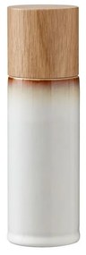 Basics Cream 2 db-os krémszínű agyagkerámia só- és borsőrlő szett - Bitz
