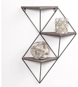 Fali polc 34x45 cm fenyő