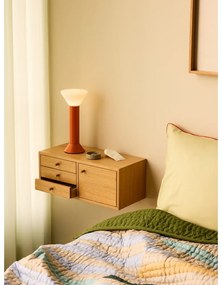 Narancssárga dimmelhető asztali lámpa (magasság 30 cm) Flash – Hübsch