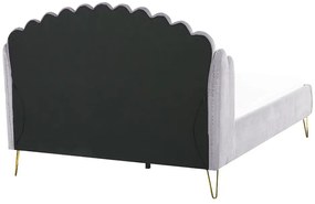 Franciaágy 140 cm Chaza (szürke). 1077497