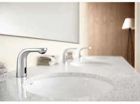 Roca A5A5309C00 - Érintés nélküli mosdócsaptelep L20 4xAA fényes króm