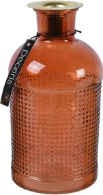 Stílusos Üveg Gyertyatartó Teamécsesekhez 16x8CM