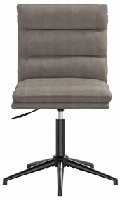 vidaXL szürke műbőr étkezőszék