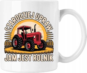 Bögre traktoros gazdának 2 Fehér 330ml