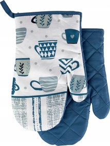 Konyhai kesztyű szett mágnessel Kitchen kék bögrék