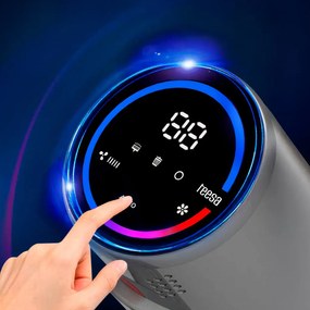 Teesa Akkumulátoros porszívó 2w1 szürke