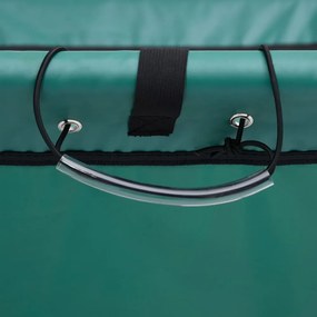 Zöld összecsukható kerti talicska 60 liter