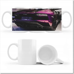 Nyomott mintás bögre Sport autó tuning