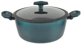 RCK Sea Line tapadásmentes alumínium lábas üvegfedővel 28cm, 6,1L, indukciós 15352