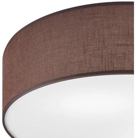 Mennyezeti lámpa SIRJA DOUBLE 4xE27/15W/230V átm. 45 cm barna