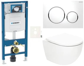 Geberit fali WC szett előtétfalas szereléshez + SAT Fusion WC SIKOGSTORFUS20