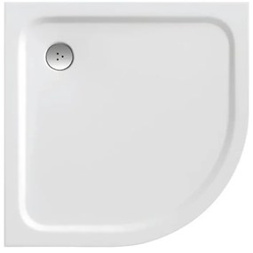 Ravak Elipso Pro félkör alakú zuhanytálca 80x80 cm fehér XA244401010