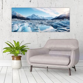 Kép - Gleccser képződmények (120x50 cm)