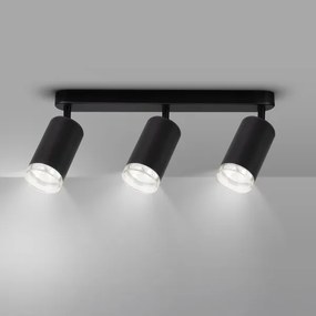 Brilagi - Fürdőszobai spotlámpa SELE 3xGU10/30W/230V IP44 fekete