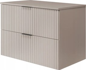 Fürdőszoba szekrény Mosdó Függő 80 Kasmír Horganyzott frontok Mdf Asztallap!