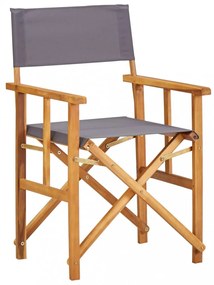 Tömör akácfa rendezői szék
