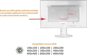 MOUNTY TV és LCD  képernyő tartó 66"-ig