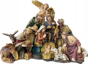 Karácsonyi Betlehem Figura Szent Család Három Király 29CM Hosszú Karácsony