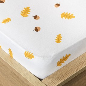 4Home Ősz jersey lepedő, 100 x 200 cm