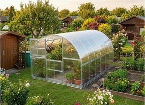 üvegház LANITPLAST LUCIUS 3x4m PC 4 mm LG2896
