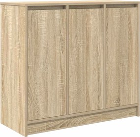 vidaXL sonoma tölgy színű szerelt fa tálalóasztal 85x34x76 cm