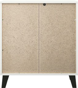 Komód, fehér, BOGAN NEW 3S70