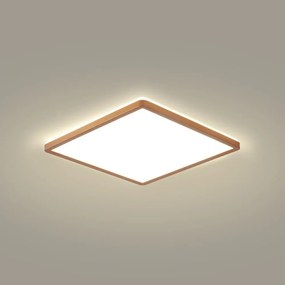 Brilagi - LED fürdőszobai mennyezeti lámpa ULTRA SLIM LED/18W/230V 30x30 cm rózsaarany IP54