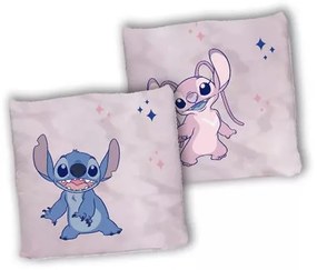 Disney Lilo és Stitch, A csillagkutya Pink párna, díszpárna 40x40 cm