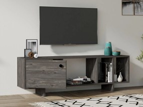 TV asztal/szekrény Nipuvo (antracit) . Akció -18%. 1095548