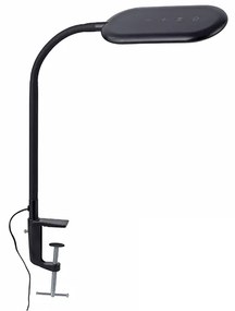 Modern bilincslámpa, fekete, szabályozható LED-del - Kiril