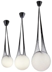 Redo 01-1973 - LED Csillár zsinóron ALLURIA 1xE27/7W/230V átm. 30 cm