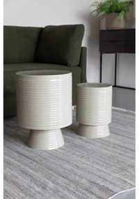 Fém kerek tárolóasztal ø 35 cm Sven – White Label